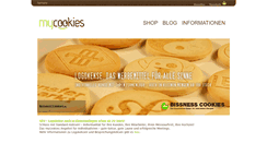 Desktop Screenshot of my-cookies.com